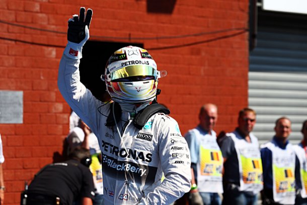 Pole de Hamilton en Bélgica