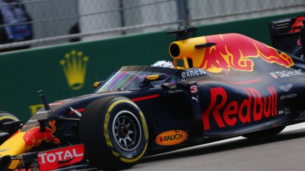 El Aeroscreen ya fue probado por Red Bull