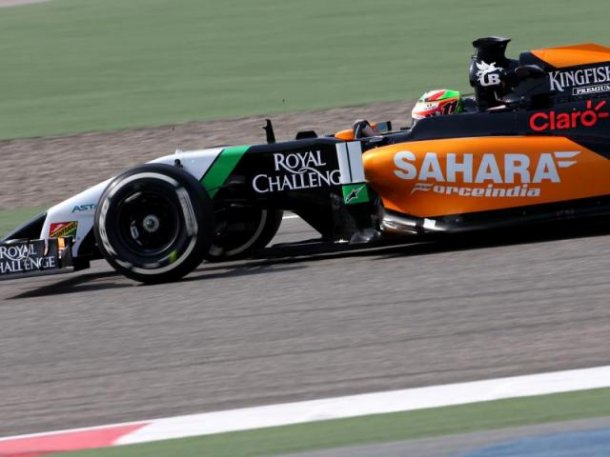 Sergio Pérez, el mejor en Bahréin. (foto: Force India)