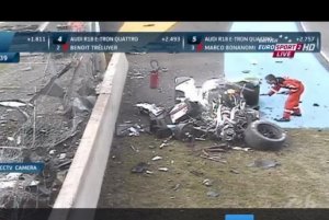 24 HORAS DE LE MANS: GRAVE ACCIDENTE