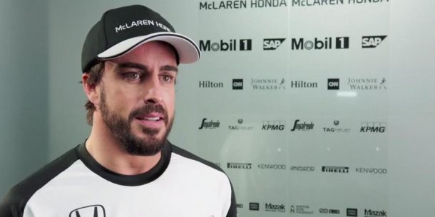 Alonso hablo mediante un comunicado