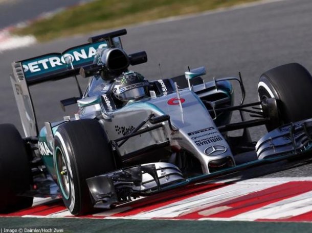 Nico rosberg marcó el tiempo más rápido en la PL1