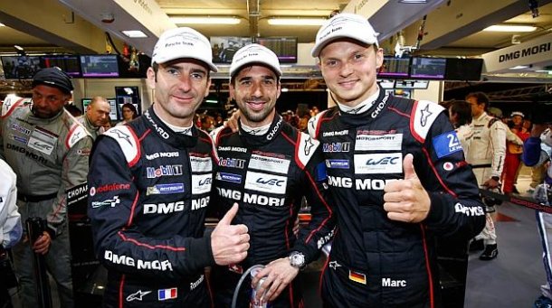 El trio más rápido en las 24hs de Le Mans