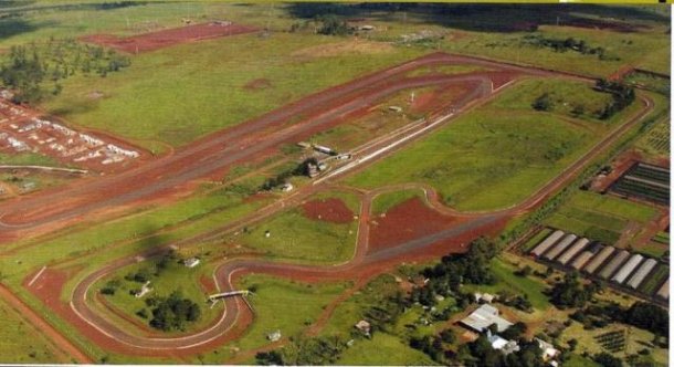 Autódromo de Oberá desde el cielo