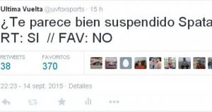 PARA LA GENTE, SPATARO ESTA MAL SUSPENDIDO 