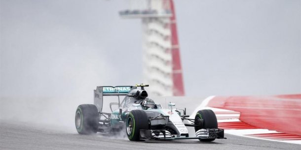 Rosberg fue el lider del primer entrenamiento