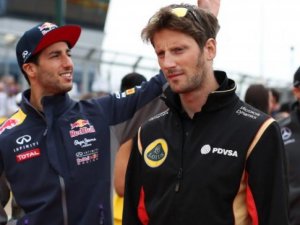 RICCIARDO Y GROSJEAN SUEÑAN CON CORRER EN NASCAR 