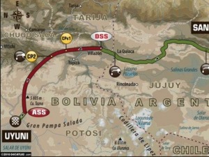 ARRANCO LA QUINTA ETAPA DEL DAKAR