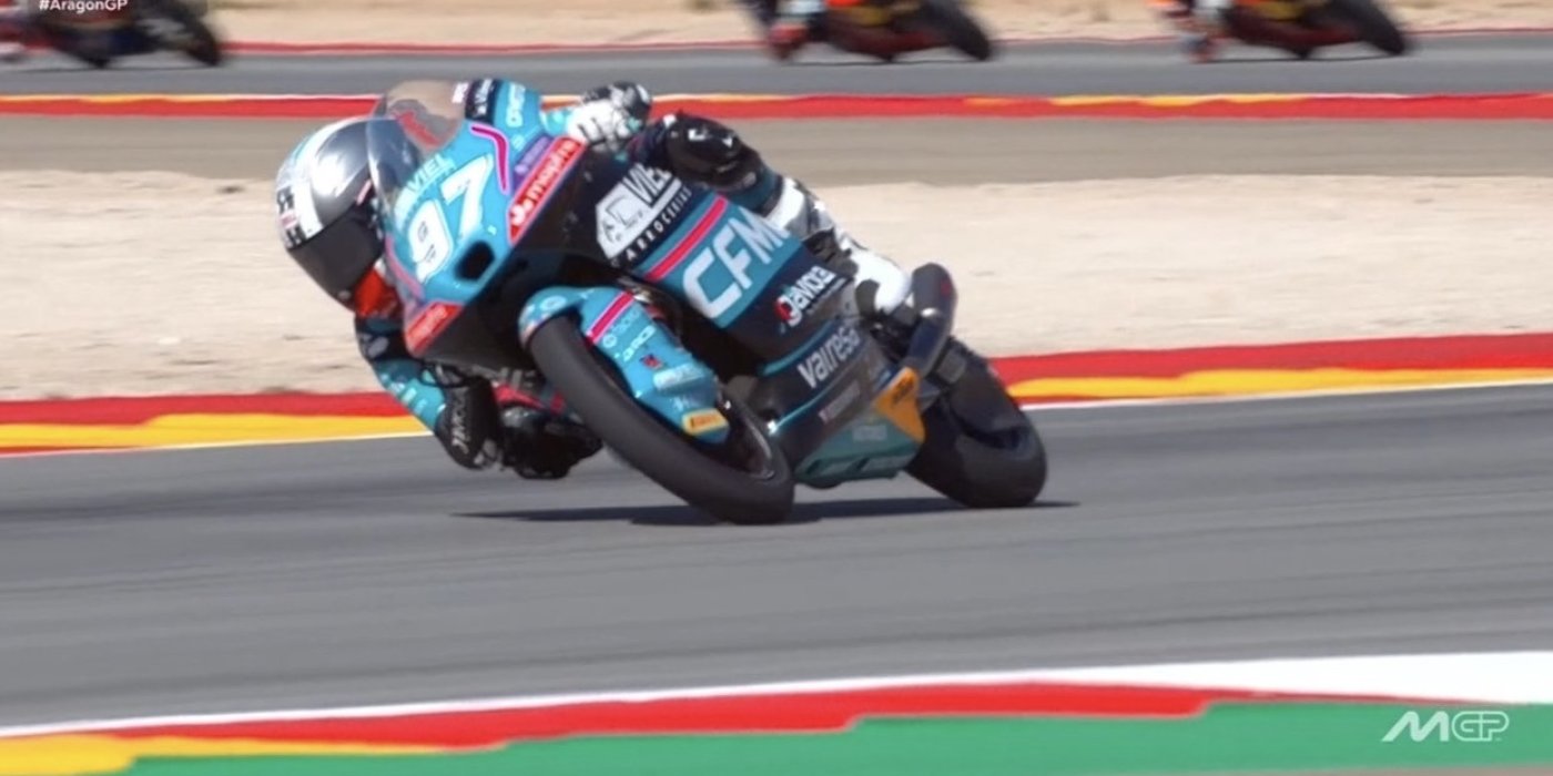 MARCO MORELLI SE SUBIÓ AL PODIO 