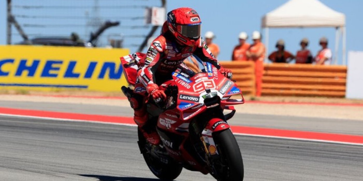 MARC MÁRQUEZ DIO CÁTEDRA EN ARAGÓN  