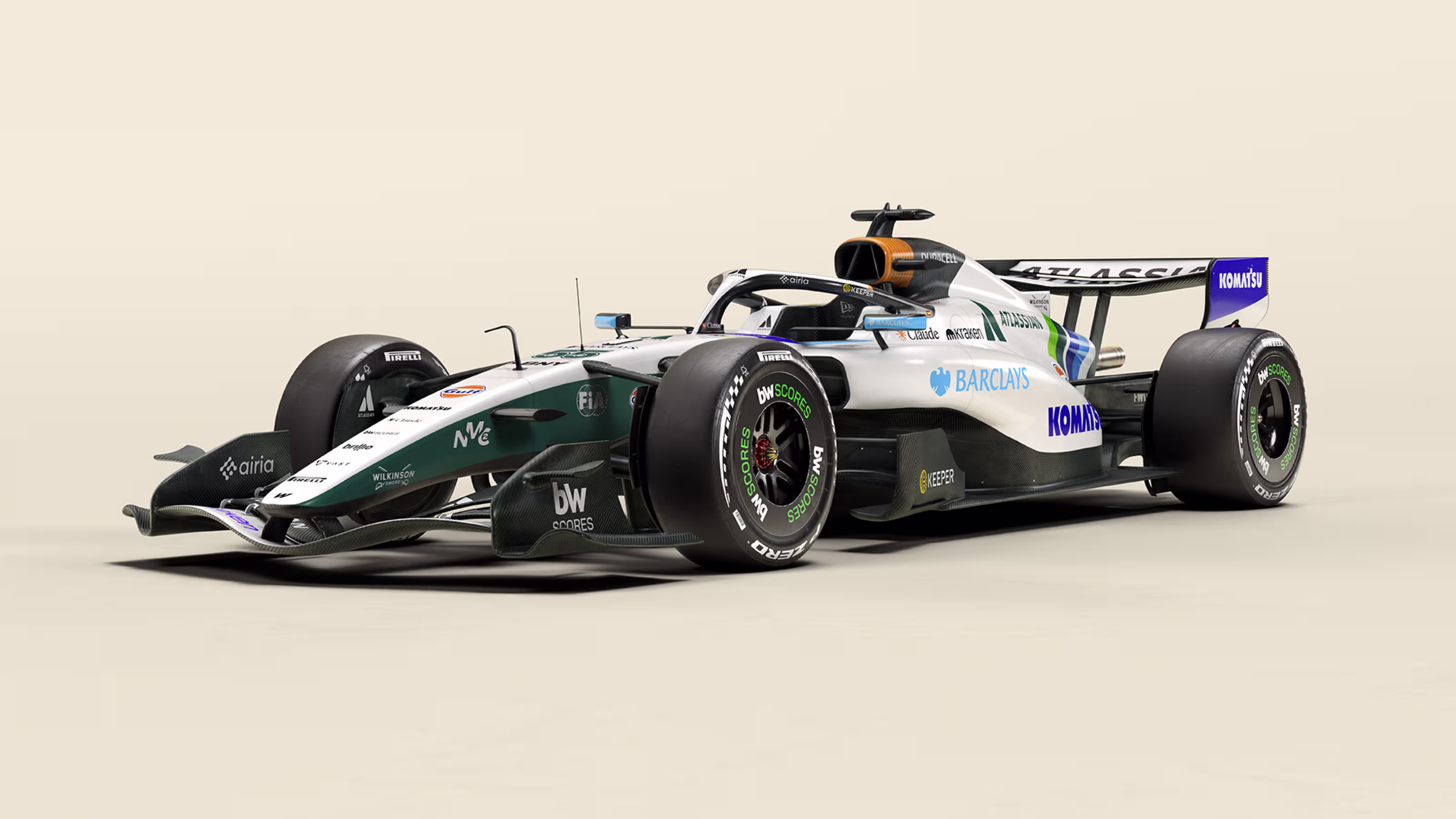 UN GUIÑO PARA EL LOLE: WILLIAMS PRESENTÓ UN DISEÑO ESPECIAL PARA LA CARRERA EN MADRID