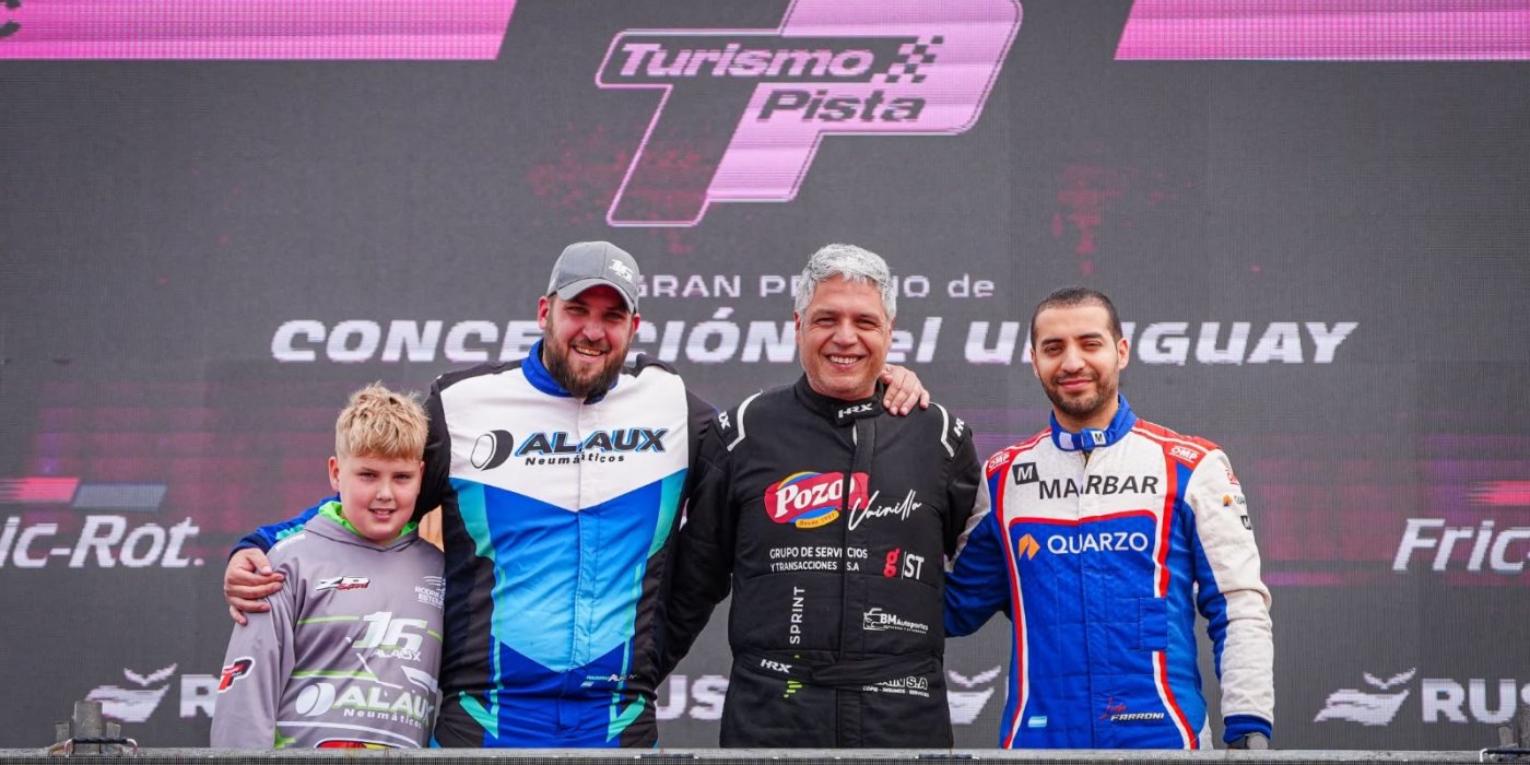 FARRONI, FAURET Y ALAUX GANARON LAS SERIES 