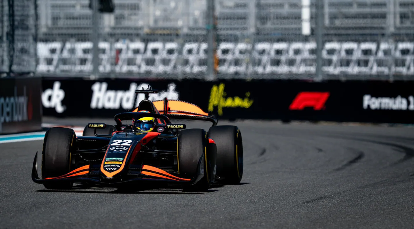 NICOLÁS VARRONE QUEDÓ SEGUNDO EN LA PRÁCTICA DE LA FÓRMULA 2